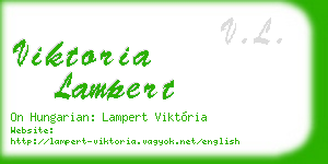 viktoria lampert business card