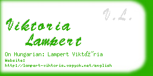 viktoria lampert business card